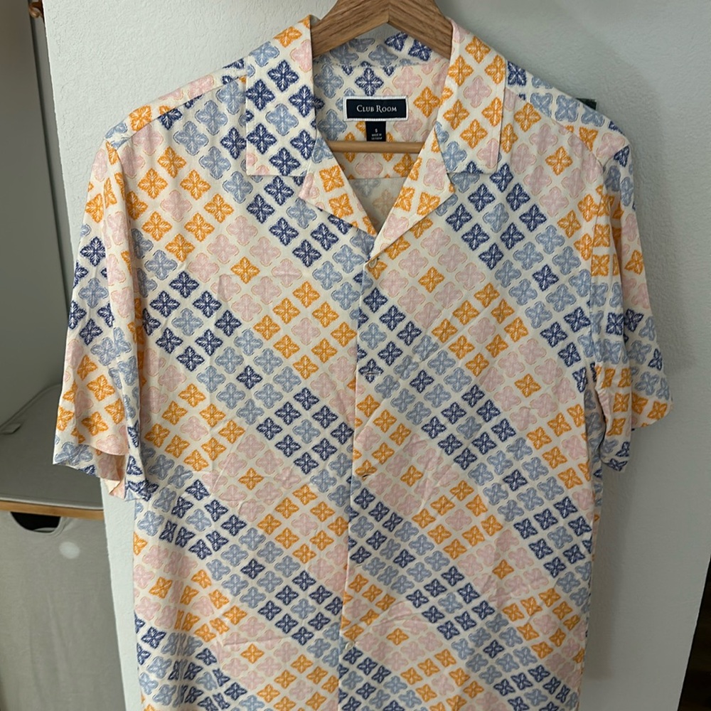 Men’s Club Room Resort Shirt Button Up